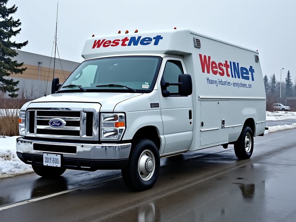 WestNet Truck - Fiber Installation